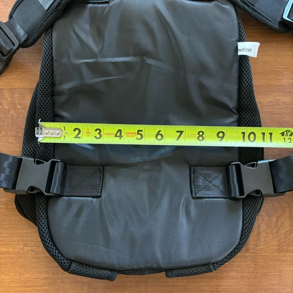 Pawaboo Black Dog Carrier Backpack